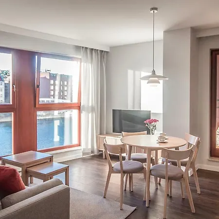 Waterlane Island Riverview&spa Appartement Gdańsk