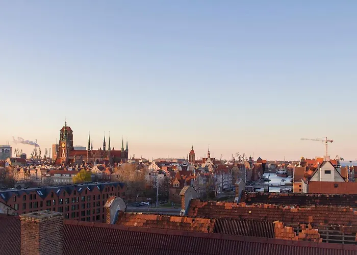 Waterlane Island Riverview&spa Apartman Gdańsk