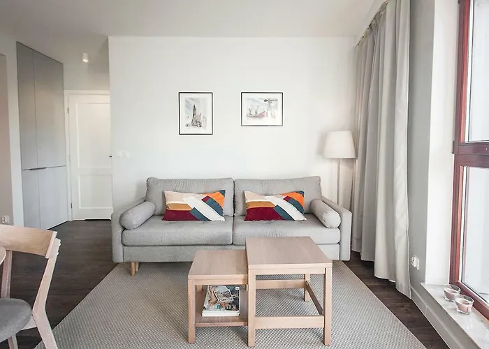 Apartmán Waterlane Island Riverview&spa Gdaňsk