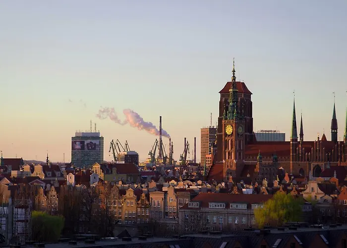 Waterlane Island Riverview&spa Apartman Gdańsk